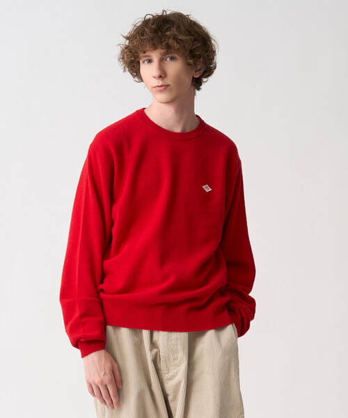 DANTON(ダントン)の「Men's Lambswool Crew Neck Knit Pullover(ニット/セーター・メンズ・レッド/オートミール/ブラウン系その他2/グリーン系その他/オレンジ系その他/ブラック/ライトグレー/ダークグレー/グレー系その他/ブルー/ブラウン・40/44/38/42)」の12枚目の写真