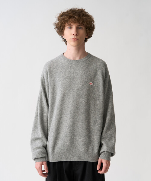DANTON(ダントン)の「Men's Lambswool Crew Neck Knit Pullover(ニット/セーター・メンズ・レッド/オートミール/ブラウン系その他2/グリーン系その他/オレンジ系その他/ブラック/ライトグレー/ダークグレー/グレー系その他/ブルー/ブラウン・40/44/38/42)」の15枚目の写真