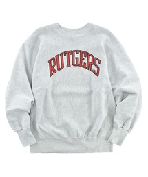 【USED】90’s RUGGED SWEATS “RUTGERS” リバースタイプ スウェット USA製