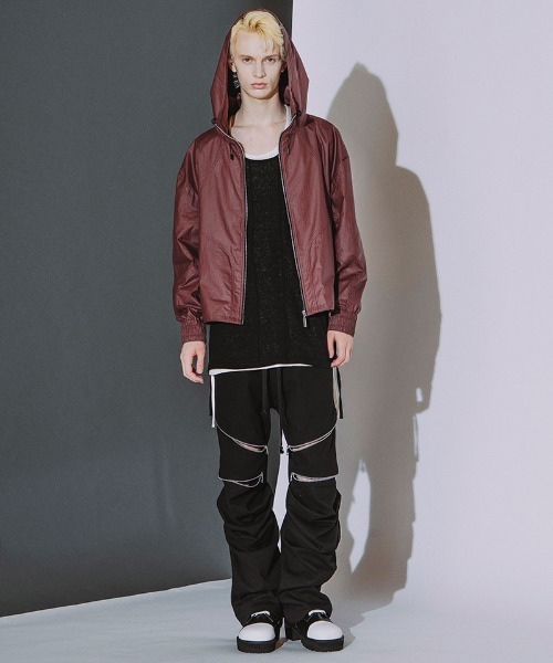 NO ID.(ノーアイディ)の「mp15502- ラングウィッドZIP-PT ジップパンツ(859006-580P)(その他パンツ・メンズ・ブラック/ブラック系その他・2/1)」の16枚目の写真