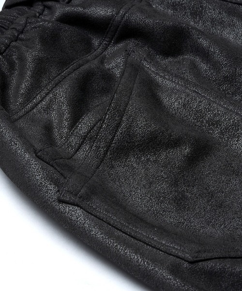 NO ID.(ノーアイディ)の「mp15502- ラングウィッドZIP-PT ジップパンツ(859006-580P)(その他パンツ・メンズ・ブラック/ブラック系その他・2/1)」の3枚目の写真