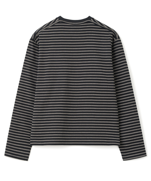 Millo Archive（ミロ アーカイブ）の「FLIP ストライプTシャツ [ネイビー]（Tシャツ/カットソー・レディース・その他・MEDIUM/LARGE/X-LARGE）」の5枚目の写真