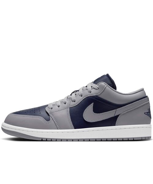 JORDAN BRAND(ジョーダンブランド)の「エア ジョーダン 1 LOW メンズシューズ / Air Jordan 1 Low Men's Shoes 553558-058 Tech Grey(スニーカー・メンズ・グレー・29.5/29/30/27.5/27/28/28.5/26.5/26/25.5/25)」の1枚目の写真