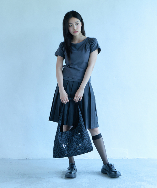 OART（オアート）の「Eyelet Hobo Bag [BLACK LEOPARD]（ショルダーバッグ・レディース・その他・FREE）」の5枚目の写真