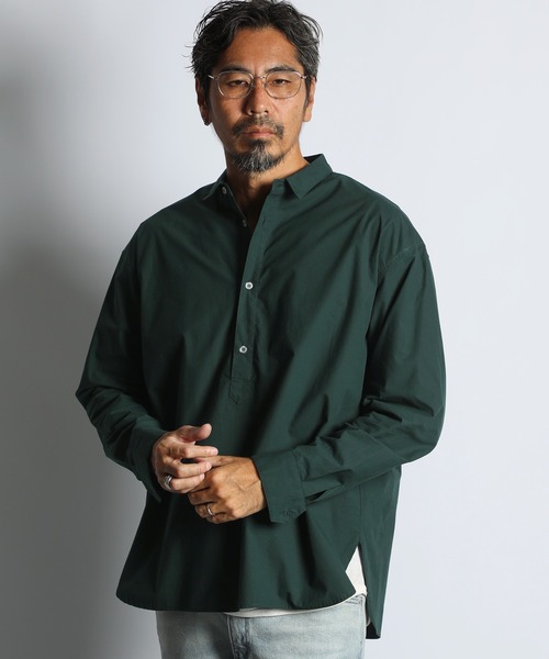 TYPEWRITER SHORT COLLAR PO SHIRT：タイプライター ショートカラー