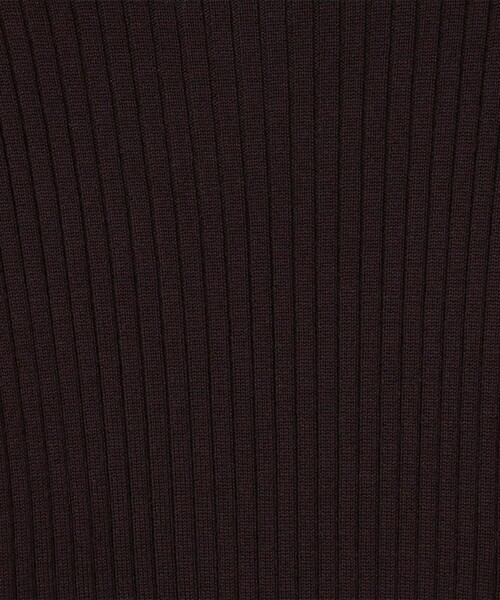 DES PRES(デ・プレ)の「【WEB先行予約】ウールナイロンストレッチリブ ボリュームスリーブプルオーバー(ニット/セーター・レディース・チャコールグレー/ダークブラウン/ホワイト系その他・FREE)」の11枚目の写真