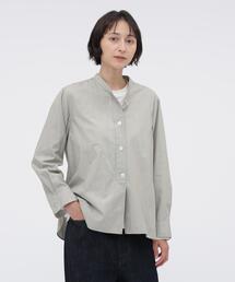 MARGARET HOWELL｜マーガレットハウエルのシャツ/ブラウス（ノーカラー