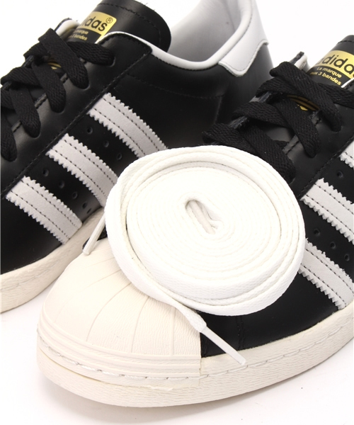 adidas(アディダス)の「◆adidas SUPERSTAR80DXRE(スニーカー・レディース・ブラック・23cm/23.5cm/24.5cm/24cm/25cm)」の4枚目の写真