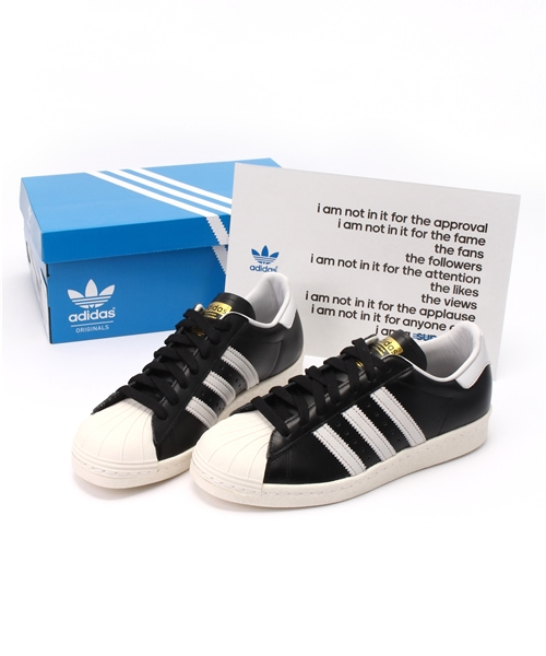 adidas(アディダス)の「◆adidas SUPERSTAR80DXRE(スニーカー・レディース・ブラック・23cm/23.5cm/24.5cm/24cm/25cm)」の5枚目の写真