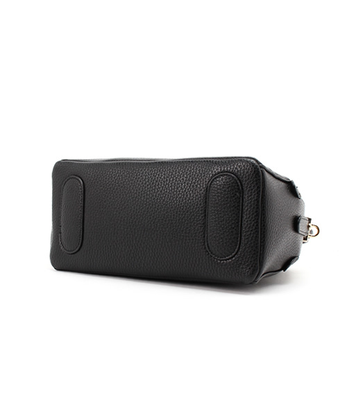 PLAIN CLOTHING（プレーンクロージング）の「2WAYショルダーバッグ/ハンドバッグ【PLAIN CLOTHING】（ショルダーバッグ・レディース・グレー/ブラック・FREE）」の4枚目の写真