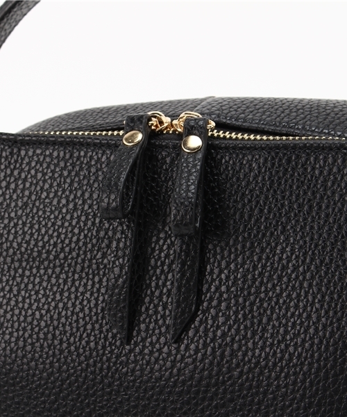 PLAIN CLOTHING（プレーンクロージング）の「2WAYショルダーバッグ/ハンドバッグ【PLAIN CLOTHING】（ショルダーバッグ・レディース・グレー/ブラック・FREE）」の5枚目の写真