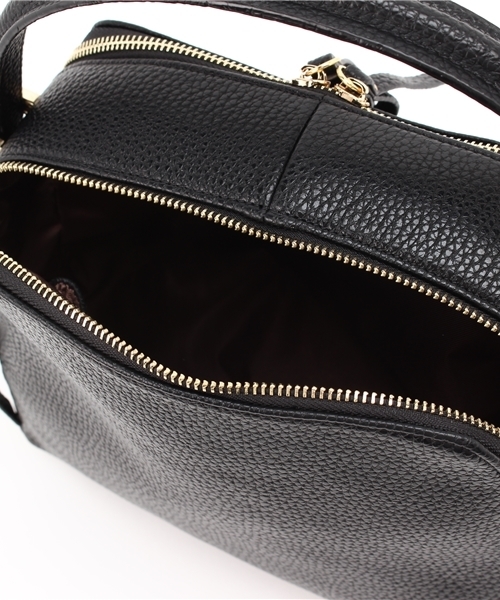 PLAIN CLOTHING（プレーンクロージング）の「2WAYショルダーバッグ/ハンドバッグ【PLAIN CLOTHING】（ショルダーバッグ・レディース・グレー/ブラック・FREE）」の9枚目の写真