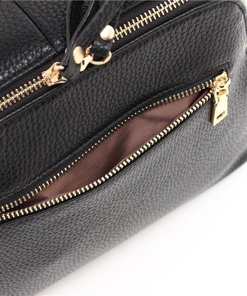 PLAIN CLOTHING（プレーンクロージング）の「2WAYショルダーバッグ/ハンドバッグ【PLAIN CLOTHING】（ショルダーバッグ・レディース・グレー/ブラック・FREE）」の10枚目の写真