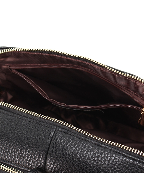 PLAIN CLOTHING（プレーンクロージング）の「2WAYショルダーバッグ/ハンドバッグ【PLAIN CLOTHING】（ショルダーバッグ・レディース・グレー/ブラック・FREE）」の11枚目の写真