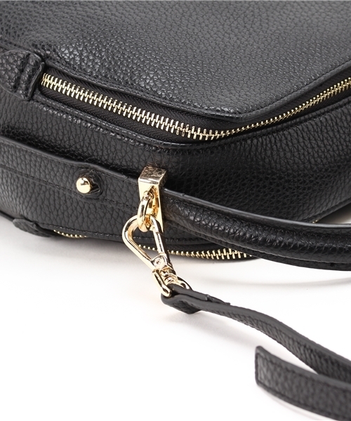 PLAIN CLOTHING（プレーンクロージング）の「2WAYショルダーバッグ/ハンドバッグ【PLAIN CLOTHING】（ショルダーバッグ・レディース・グレー/ブラック・FREE）」の12枚目の写真