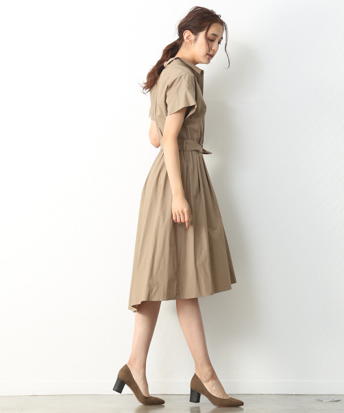 Rouge Vif ルージュヴィフ の タイプライターシャツワンピース ワンピース Wear