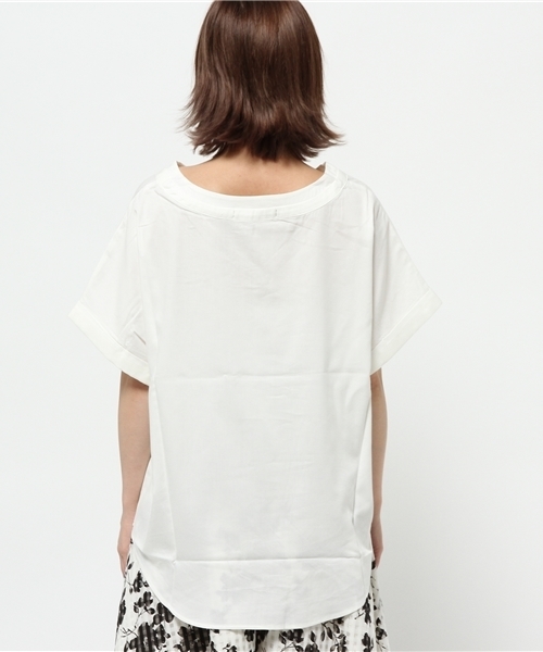 Heather（ヘザー）の「ボリュームVネックプルオーバー  716290（シャツ/ブラウス・レディース・カーキ/ライトピンク/アイボリー・FREE）」の10枚目の写真