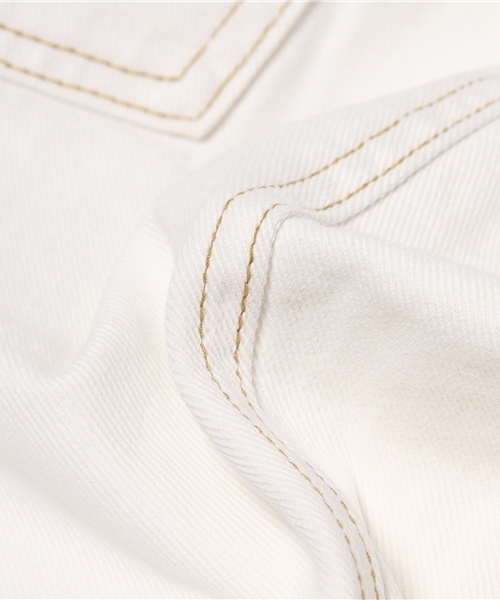 MOUSSY(マウジー)の「WAIST FRINGE SKIRT(デニムスカート・レディース・ブルー/オフホワイト・2/0/1)」の14枚目の写真