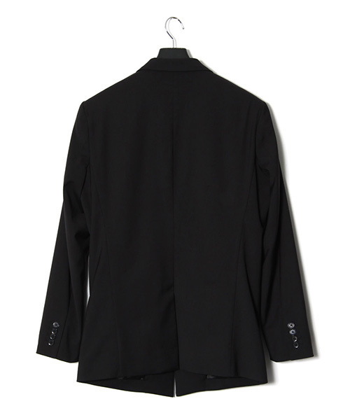 NO ID.（ノーアイディ）の「mj4503-TRｽﾄﾚｯﾁﾋﾟｰｸﾄﾞﾗﾍﾟﾙ1B-JKT ｼﾞｬｹｯﾄ（テーラードジャケット・メンズ・ネイビー/グレー/ブラック・3/2/1）」の15枚目の写真