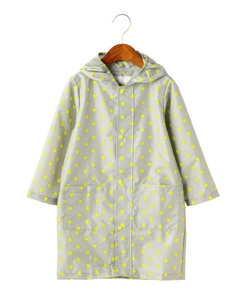 green label relaxing（グリーンレーベルリラクシング）の「別注【WPC FOR KIDS】レインコート ◆（レインコート/ポンチョ・キッズ・グレー/ネイビー・95cm/105-115cm/125-135cm）」の2枚目の写真