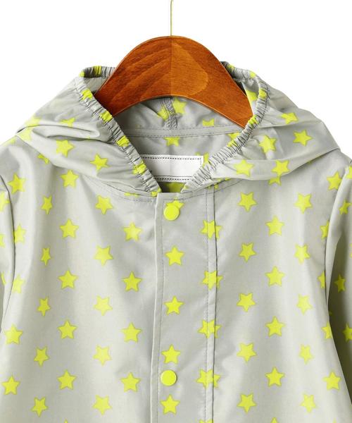 green label relaxing（グリーンレーベルリラクシング）の「別注【WPC FOR KIDS】レインコート ◆（レインコート/ポンチョ・キッズ・グレー/ネイビー・95cm/105-115cm/125-135cm）」の4枚目の写真