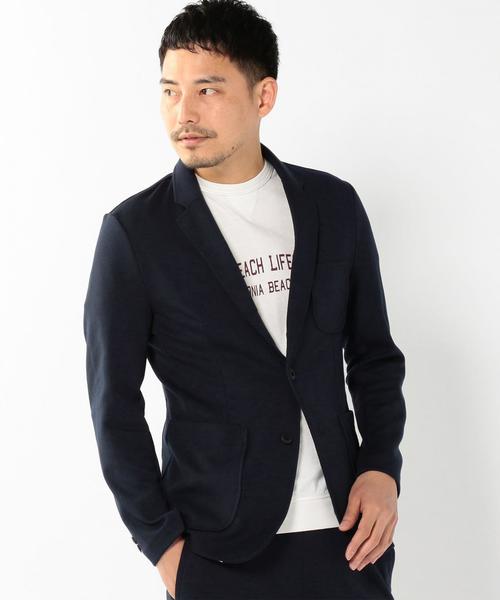 coen（コーエン）の「【セットアップ企画】TCポンチテーラードジャケット（テーラードジャケット・メンズ・ネイビー/ダークグレー・SMALL/X-LARGE/MEDIUM/LARGE）」の18枚目の写真