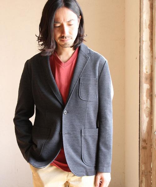 coen（コーエン）の「【セットアップ企画】TCポンチテーラードジャケット（テーラードジャケット・メンズ・ネイビー/ダークグレー・SMALL/X-LARGE/MEDIUM/LARGE）」の11枚目の写真