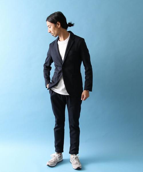 coen（コーエン）の「【セットアップ企画】TCポンチテーラードジャケット（テーラードジャケット・メンズ・ネイビー/ダークグレー・SMALL/X-LARGE/MEDIUM/LARGE）」の22枚目の写真