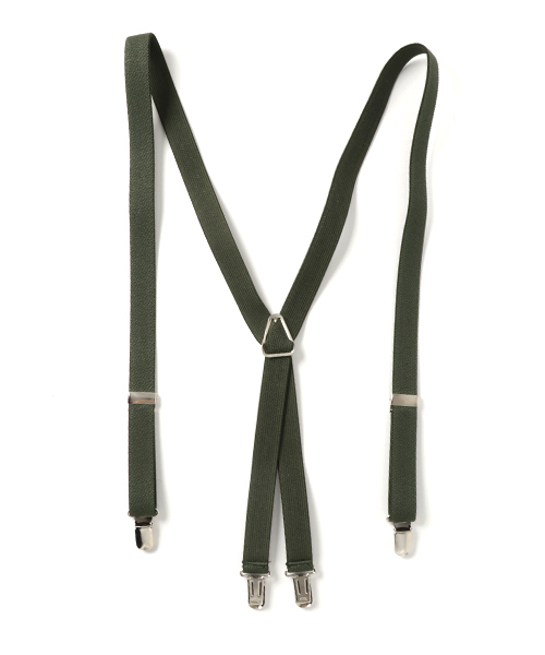 ADPOSION（アドポーション）の「【日本製】ソリッドカラー サスペンダー（サスペンダー・レディース・ホワイト/レッド/ワインレッド/ブラック/ベージュ/ネイビー/カーキ・FREE）」の4枚目の写真