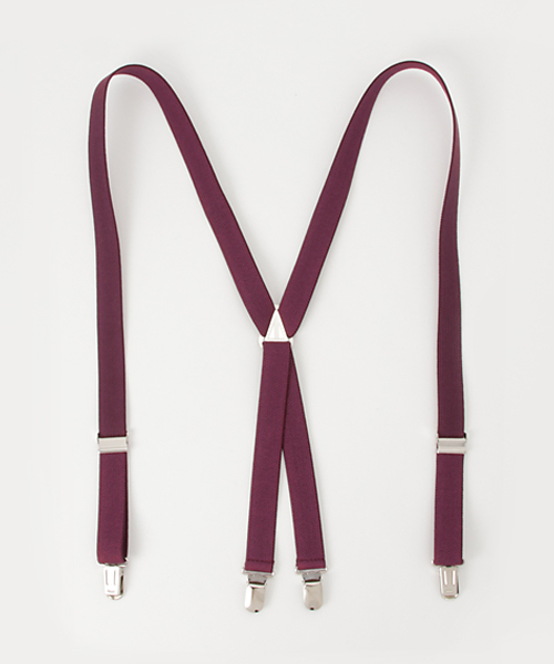 ADPOSION（アドポーション）の「【日本製】ソリッドカラー サスペンダー（サスペンダー・レディース・ホワイト/レッド/ワインレッド/ブラック/ベージュ/ネイビー/カーキ・FREE）」の7枚目の写真
