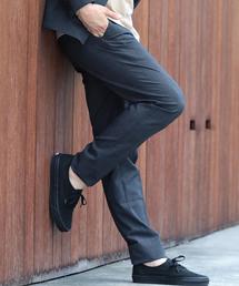 BEAUTY&YOUTH UNITED ARROWS | BY "TORAY" プリント グレンチェック ノープリーツパンツ(スラックス)