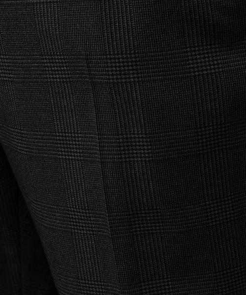 BEAUTY&YOUTH UNITED ARROWS（ビューティーアンドユースユナイテッドアローズ）の「BY "TORAY" プリント グレンチェック ノープリーツパンツ ◆（スラックス・メンズ・ダークグレー/ネイビー・SMALL/X-LARGE/LARGE/MEDIUM）」の16枚目の写真