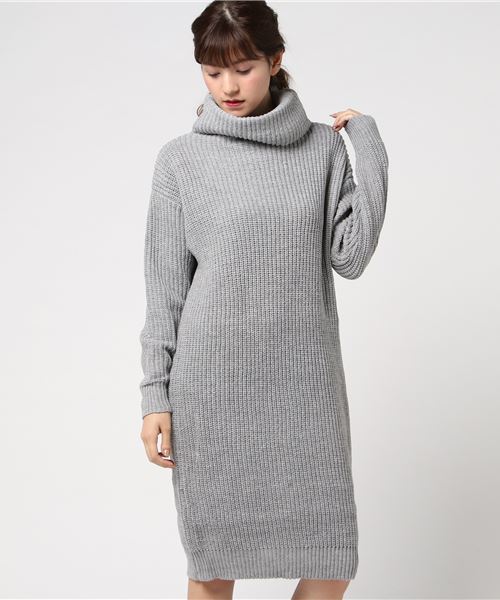 KOBE LETTUCE(コウベレタス)の「2TYPEゆったりロングニットワンピース(ワンピース・レディース・ホワイト系その他/ベージュ系その他/グリーン系その他/レッド系その他/ブルー系その他/グレー系その他/グレー系その他3/ブラック系その他/ブラウン系その他/ホワイト系その他2/ベージュ系その他2/グリーン系その他2/レッド系その他2/ブルー系その他2/グレー系その他2/グレー系その他4/ブラック系その他2/ブラウン系その他2/パープル系その他2/その他2/ブルー系その他3/ブルー系その他4/その他4/パープル系その他/その他3/その他1/ピンク系その他/ベージュ系その他3/ピンク系その他2/ベージュ系その他4/ワイン/パープル/レッド系その他3/パープル系その他3・V/T)」の7枚目の写真