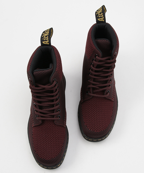 セール】AIRWAIR ドクターマーチン RIGAL KNIT 8 EYE BOOT OXBLOOD