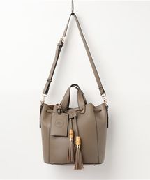 un dix cors | バンブータッセルショルダーBAG(ショルダーバッグ)