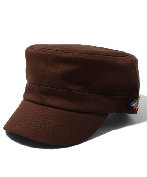 Dickies（ディッキーズ）の「DKツイルワークキャップ（キャップ・メンズ・ブラック/ダークグレー/ブラウン/ネイビー・FREE）」の3枚目の写真
