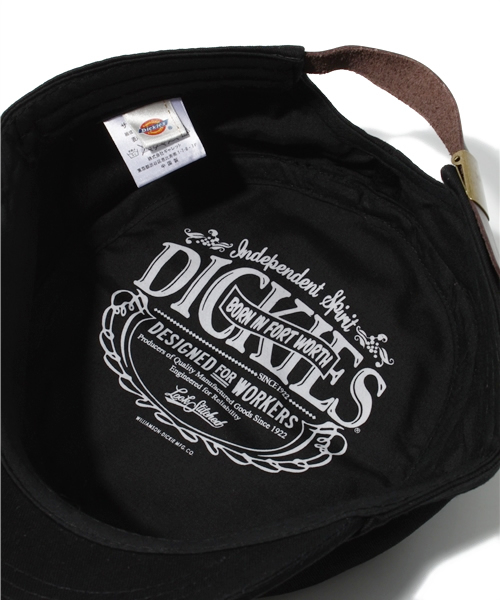 Dickies（ディッキーズ）の「DKツイルワークキャップ（キャップ・メンズ・ブラック/ダークグレー/ブラウン/ネイビー・FREE）」の8枚目の写真