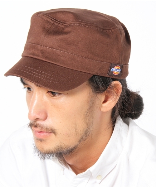 Dickies（ディッキーズ）の「DKツイルワークキャップ（キャップ・メンズ・ブラック/ダークグレー/ブラウン/ネイビー・FREE）」の11枚目の写真