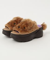 YOSUKE | 「YOSUKE/ヨースケ」厚底ふわふわパンダサンダル(サンダル)