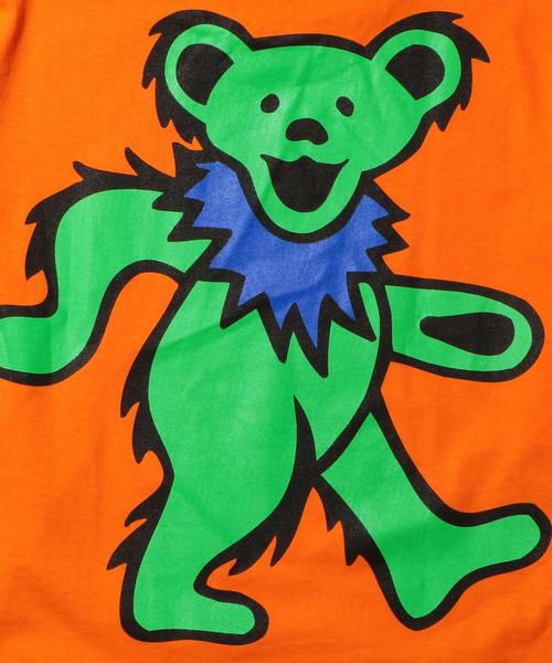 PLEASURES（プレジャー）の「＜PLEASURES × THE GRATEFUL DEAD＞ BEAR LS T/Tシャツ（Tシャツ/カットソー・メンズ・ホワイト/オレンジ・X-LARGE/LARGE/MEDIUM）」の7枚目の写真