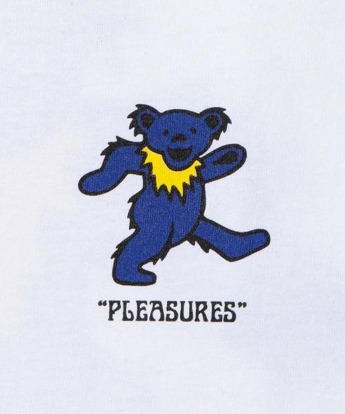 PLEASURES（プレジャー）の「＜PLEASURES × THE GRATEFUL DEAD＞ BEAR LS T/Tシャツ（Tシャツ/カットソー・メンズ・ホワイト/オレンジ・X-LARGE/LARGE/MEDIUM）」の11枚目の写真