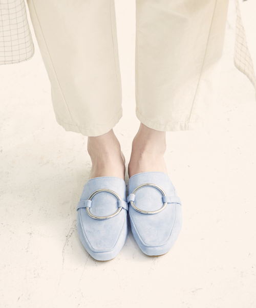 ORiental TRaffic（オリエンタルトラフィック）の「春夏★スリッパ★8120（パンプス・レディース・ブルー/ホワイト/ブラック・L/S/LL/M/3L/SS）」の3枚目の写真