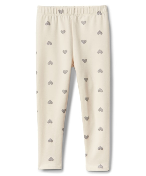 GAP（ギャップ）の「Gap プリントレギンス（ストレッチジャージ）（レギンス/スパッツ・キッズ・グレー系その他/グレー系その他2/ネイビー/ホワイト系その他/ベージュ系その他/ライトブルー/グレー系その他3/その他・80ｃｍ/90cm/105cm/100cm/95cm/110cm）」の2枚目の写真