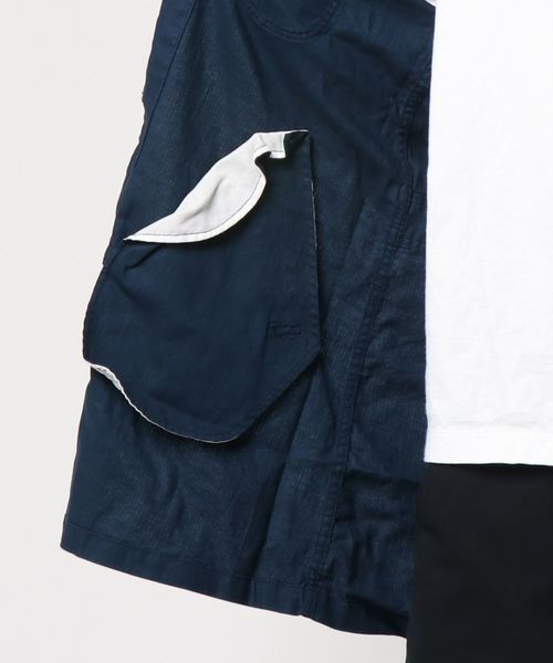 Lee(リー)の「【Lee】WORKCOAT(カバーオール・メンズ・グリーン/ネイビー/ベージュ・LARGE/MEDIUM)」の5枚目の写真