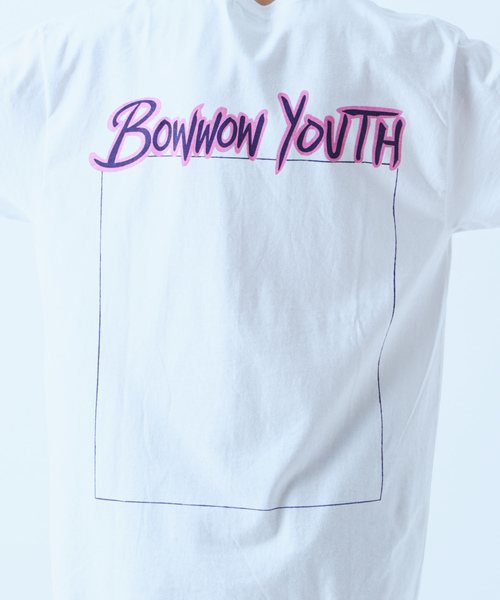 BOW WOW(バウワウ)の「【BOWWOW/バウワウ】別注GU YOUTH Tシャツ(Tシャツ/カットソー・メンズ・ホワイト/ブラック/パープル・M/L/XL)」の6枚目の写真