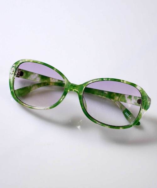 LUGG NAGG（ラグナグ）の「【LUGG NAGG SELECT/ ラグナグセレクト】サングラス/ビッグボストンタイプ/オーバルタイプ/UV400（サングラス・レディース・ブラウン/レッド系その他/グリーン/ブラック/ブラウン系その他/グレー系その他/ブラック系その他/ブラウン系その他2/ベージュ/クリア/ブラック系その他2/スモークピンク/カーキ/イエロー系その他/グレー・FREE）」の11枚目の写真