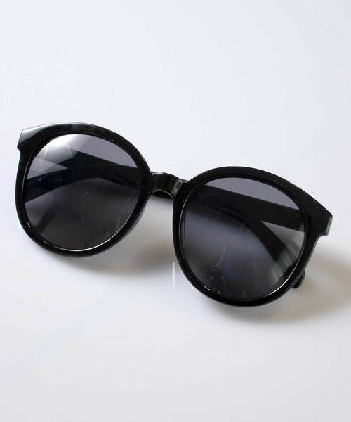 LUGG NAGG（ラグナグ）の「【LUGG NAGG SELECT/ ラグナグセレクト】サングラス/ビッグボストンタイプ/オーバルタイプ/UV400（サングラス・レディース・ブラウン/レッド系その他/グリーン/ブラック/ブラウン系その他/グレー系その他/ブラック系その他/ブラウン系その他2/ベージュ/クリア/ブラック系その他2/スモークピンク/カーキ/イエロー系その他/グレー・FREE）」の4枚目の写真