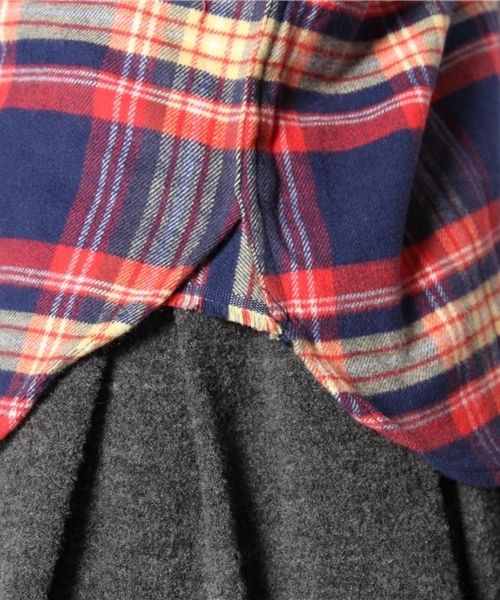 BEAMS BOY(ビームスボーイ)の「□BEAMS BOY / ネルチェックシャツ(シャツ/ブラウス・レディース・グリーン/ネイビー/ピンク/マルチ・ONE SIZE)」の17枚目の写真
