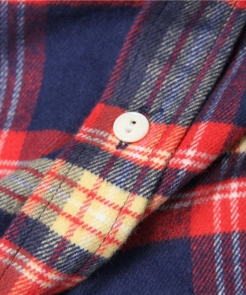 BEAMS BOY(ビームスボーイ)の「□BEAMS BOY / ネルチェックシャツ(シャツ/ブラウス・レディース・グリーン/ネイビー/ピンク/マルチ・ONE SIZE)」の18枚目の写真