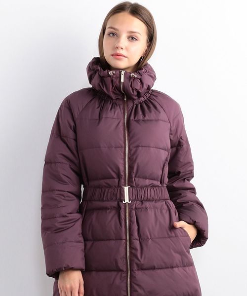 ARMANI EXCHANGE（アルマーニエクスチェンジ）の「【A|Xアルマーニ エクスチェンジ】ベルト付き　中わた入りロングコート（ダウンジャケット/コート・レディース・ブラック/ワイン・SMALL/MEDIUM/X-SMALL/LARGE）」の15枚目の写真